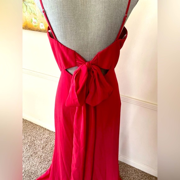 JJsHOUSE CINNAMON ROSE FLOOR-LENGTH SPECIAL OCCASION DRESS PLUS SIZE 14 🌟NWT🌟 - Picture 9 of 16